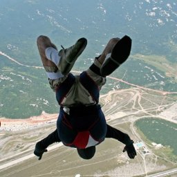 Solo Skydive Training Program  -  Accelerated Free Fall