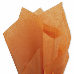 Solid Tissue Paper, Burnt Orange, 20 x 30"